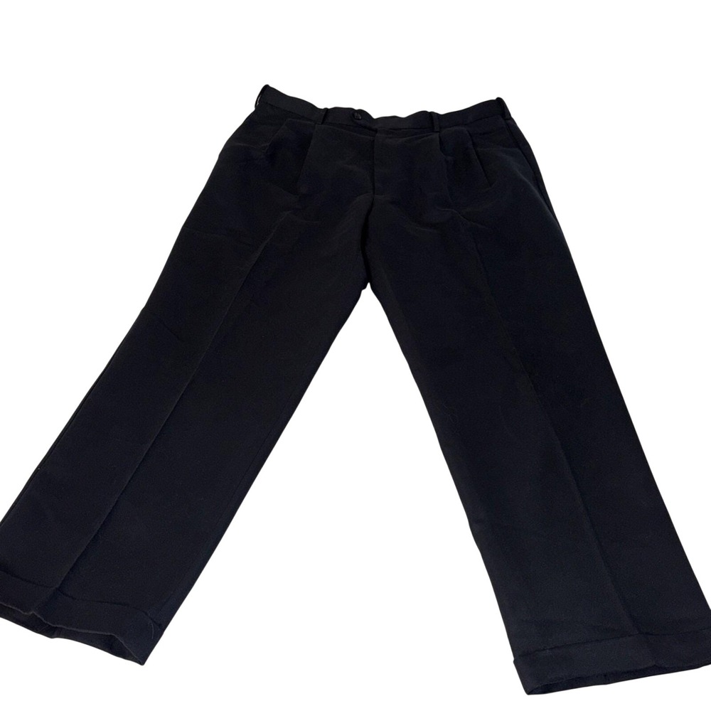 Savane Navy Slacks 38x29 Men's